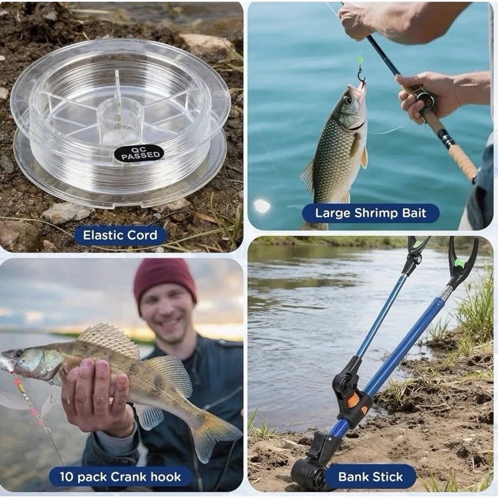 Fishing Advent Calendar 2025 for Men - 24-Day Countdown